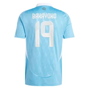 België EK 2024 Voetbalshirts 2024/25 Johan Bakayoko #19 Uitshirt Korte Mouw