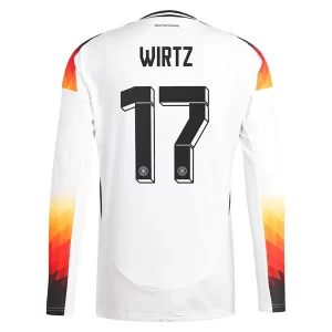 Duitsland EK 2024 Voetbalshirts 2024/25 Florian Wirtz #17 Thuisshirt Lange Mouwen