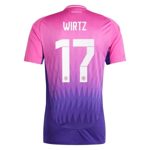Duitsland EK 2024 Voetbalshirts 2024/25 Florian Wirtz #17 Uitshirt Korte Mouw