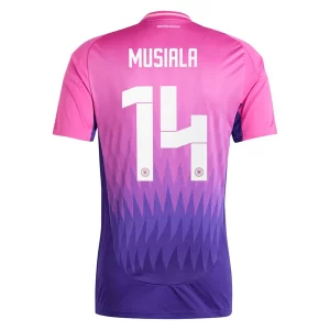 Duitsland EK 2024 Voetbalshirts 2024/25 Jamal Musiala #14 Uitshirt Korte Mouw