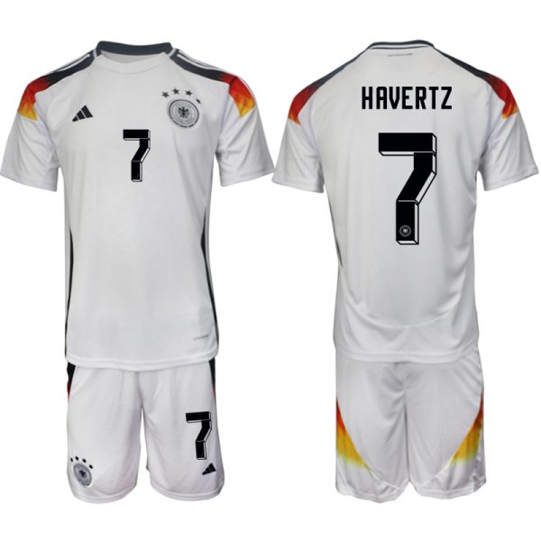 Duitsland EK 2024 Voetbalshirts 2024/25 Kai Havertz #7 Thuisshirt Korte Mouw (+ Korte broeken)