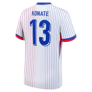 Frankrijk EK 2024 Voetbalshirts 2024/25 Ibrahima Konate #13 Uitshirt Korte Mouw