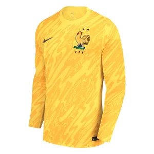 Frankrijk EK 2024 Voetbalshirts 2024/25 Keeper Thuisshirt Lange Mouwen