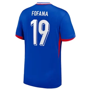 Frankrijk EK 2024 Voetbalshirts 2024/25 Youssouf Fofana #19 Thuisshirt Korte Mouw