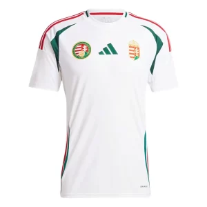 Hongarije EK 2024 Voetbalshirts 2024/25 Uitshirt Korte Mouw