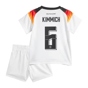 Kids Duitsland EK 2024 Voetbalshirts 2024/25 Joshua Kimmich #6 Thuisshirt Korte Mouw (+ Korte broeken)