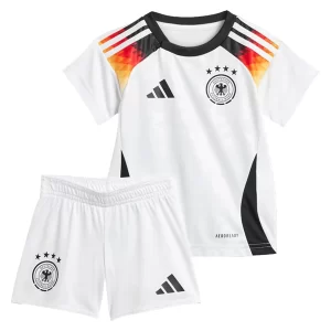 Kids Duitsland EK 2024 Voetbalshirts 2024/25 Thuisshirt Korte Mouw (+ Korte broeken)