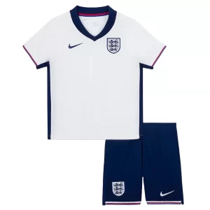 Kids Engeland EK 2024 Voetbalshirts 2024/25 Thuisshirt Korte Mouw (+ Korte broeken)