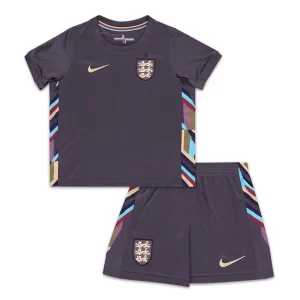 Kids Engeland EK 2024 Voetbalshirts 2024/25 Uitshirt Korte Mouw (+ Korte broeken)