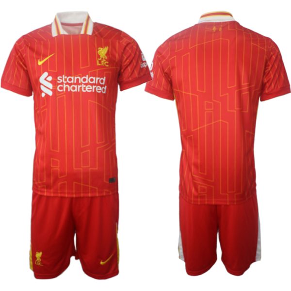Goedkope Liverpool Voetbalshirts 2024/25 Thuisshirt Korte Mouw (+ Korte broeken) Online Kopen