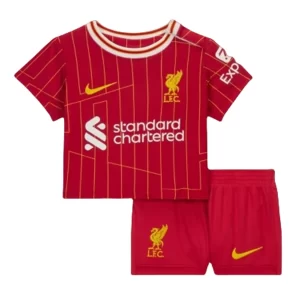 Kids Liverpool Thuisshirt 2024/25 Korte Mouw (+ Korte broeken) Voetbalshirts