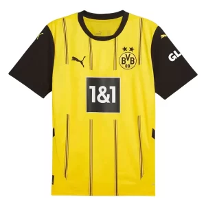 Nieuwe BVB Borussia Dortmund Thuisshirt 2024/25 Korte Mouw Voetbalshirts Kopen