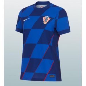 Nieuwe Dames Kroatië Uitshirt EK 2024 Korte Mouw Voetbalshirts Kopen