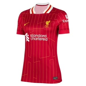 Nieuwe Dames Liverpool Thuisshirt 2024/25 Korte Mouw Voetbalshirts Kopen