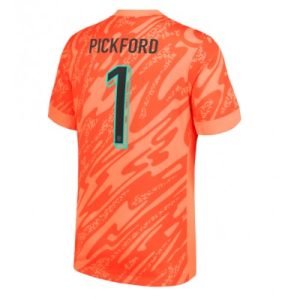 Nieuwe Engeland Jordan Pickford #1 Keeper Thuisshirt EK 2024 Korte Mouw Voetbalshirts Kopen