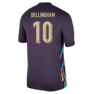 Nieuwe Engeland Jude Bellingham #10 Uitshirt Korte Mouw Voetbalshirts Kopen