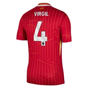 Nieuwe Liverpool Virgil van Dijk #4 Thuisshirt 2024/25 Korte Mouw Voetbalshirts Kopen