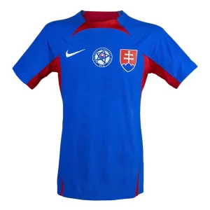 Nieuwe Slowakije EK 2024 Thuisshirt Korte Mouw Voetbalshirts Kopen